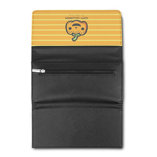 Halloween Pumpkin Ladies Wallet (Open)