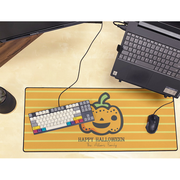 Halloween Pumpkin Large Gaming Mats - LIFESTYLE