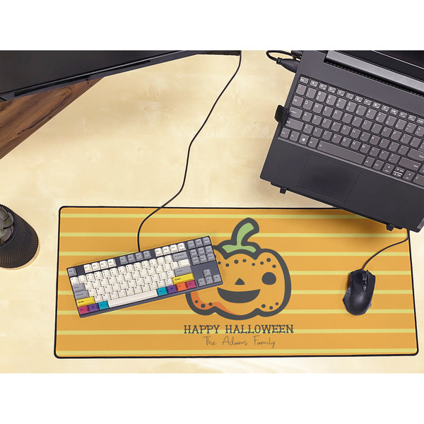 Halloween Pumpkin Large Gaming Mats - LIFESTYLE