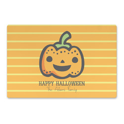 Halloween Pumpkin Large Rectangle Car Magnet (Personalized)