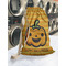 Halloween Pumpkin Laundry Bag in Laundromat
