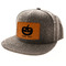 Halloween Pumpkin Leatherette Patches - LIFESTYLE (HAT) Rectangle