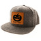 Halloween Pumpkin Leatherette Patches - LIFESTYLE (HAT) Square
