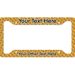 Halloween Pumpkin License Plate Frame - Style A (Personalized)