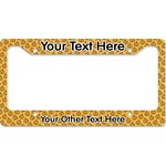 Halloween Pumpkin License Plate Frame - Style B (Personalized)