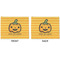 Halloween Pumpkin Linen Placemat - APPROVAL (double sided)