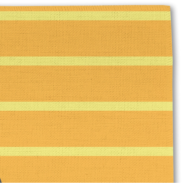 Halloween Pumpkin Linen Placemat - DETAIL