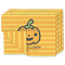 Halloween Pumpkin Linen Placemat w/ Name or Text