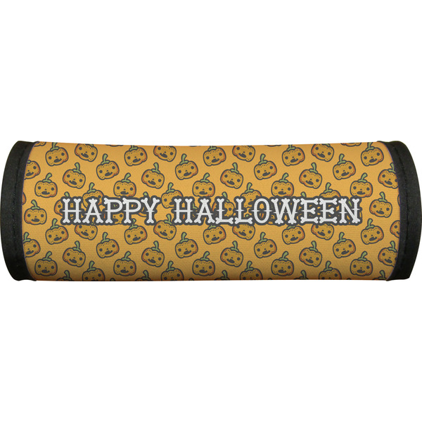 Halloween Pumpkin Luggage Handle Wrap
