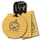 Halloween Pumpkin Luggage Tags - 3 Shapes Availabel