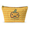 Halloween Pumpkin Makeup Bag - Small - 8.5"x4.5" (Personalized)