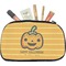 Halloween Pumpkin Makeup / Cosmetic Bag - Medium (Personalized)