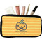 Halloween Pumpkin Makeup / Cosmetic Bag - Small (Personalized)