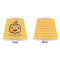 Halloween Pumpkin Poly Film Empire Lampshade - Approval