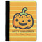 Halloween Pumpkin Medium Padfolio - FRONT