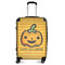 Halloween Pumpkin Suitcase - 24" Medium - Checked (Personalized)