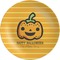 Halloween Pumpkin Melamine Plate (Personalized)