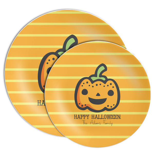 Halloween Pumpkin Melamine Plates - PARENT/MAIN