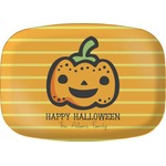 Halloween Pumpkin Melamine Platter (Personalized)