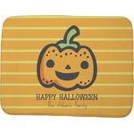 Halloween Pumpkin Memory Foam Bath Mat - 48"x36" (Personalized)