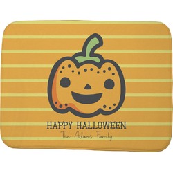Halloween Pumpkin Memory Foam Bath Mat - 48"x36" (Personalized)