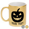 Halloween Pumpkin Metallic Mugs