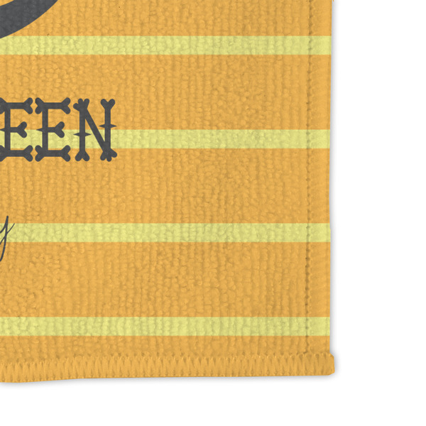 Halloween Pumpkin Microfiber Dish Rag - DETAIL