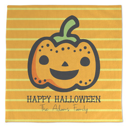 Halloween Pumpkin Microfiber Dish Towel (Personalized)
