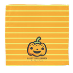 Halloween Pumpkin Microfiber Dish Rag (Personalized)