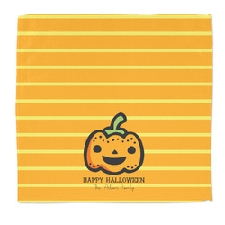 Halloween Pumpkin Microfiber Dish Rag (Personalized)