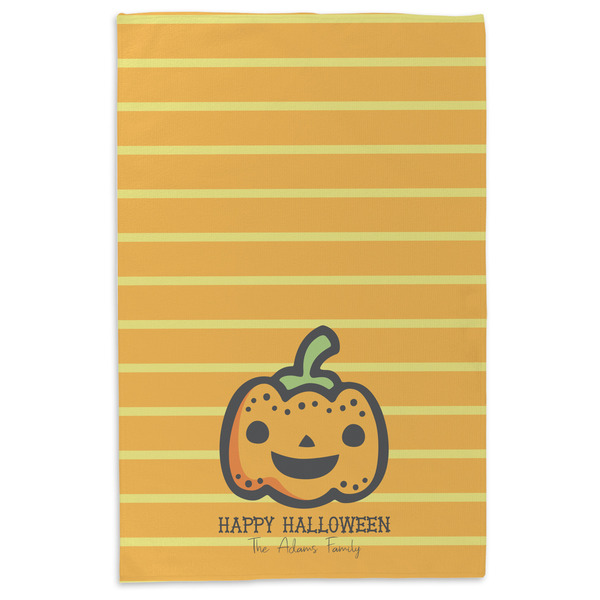 Halloween Pumpkin Microfiber Dish Towel - APPROVAL