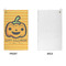 Halloween Pumpkin Microfiber Golf Towels - APPROVAL