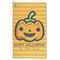 Halloween Pumpkin Microfiber Golf Towel - Large (Personalized)