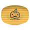 Halloween Pumpkin Microwave & Dishwasher Safe CP Plastic Platter - Main
