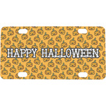 Halloween Pumpkin Mini/Bicycle License Plate (Personalized)