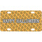 Halloween Pumpkin Mini/Bicycle License Plate (Personalized)
