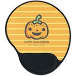 Halloween Pumpkin Mouse Pad with Wrist Support