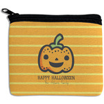 Halloween Pumpkin Rectangular Coin Purse (Personalized)