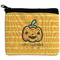 Halloween Pumpkin Rectangular Coin Purse (Personalized)