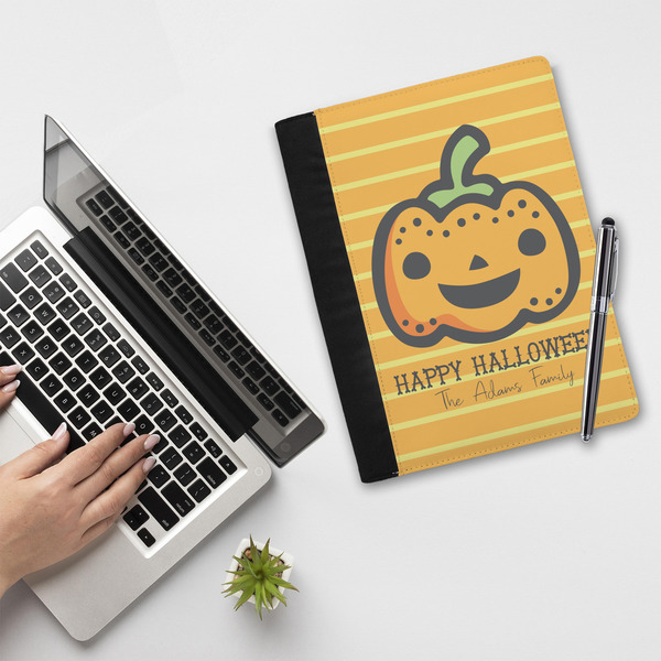 Halloween Pumpkin Notebook Padfolio - LIFESTYLE (large)