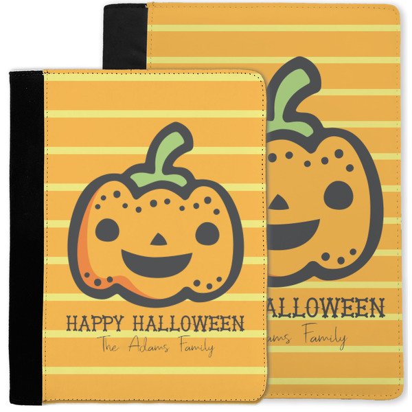 Halloween Pumpkin Notebook Padfolio - MAIN