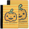 Halloween Pumpkin Notebook Padfolio - MAIN