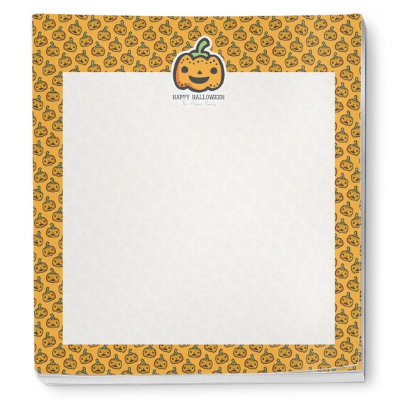 Halloween Pumpkin Notepad - Apvl