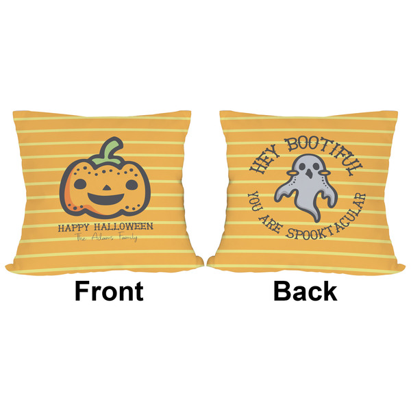 Halloween Pumpkin Outdoor Pillow - 16x16