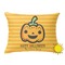 Halloween Pumpkin Outdoor Throw Pillow (Rectangular - 20x14)