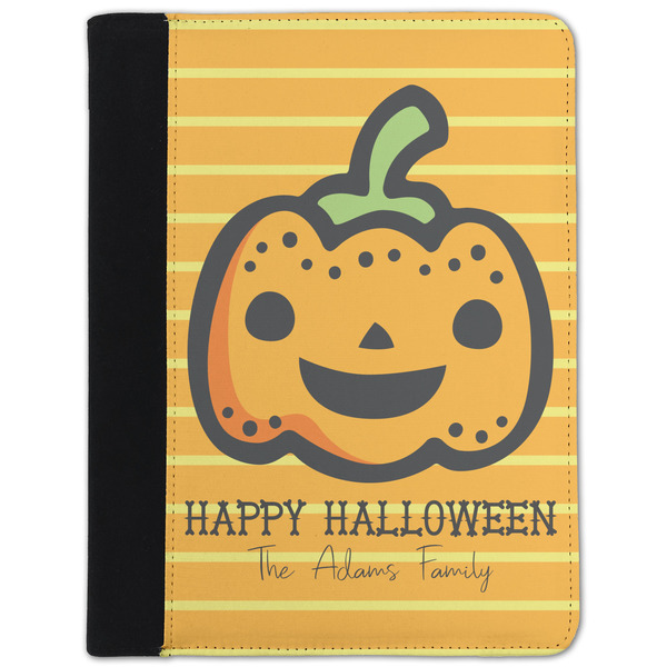 Custom Halloween Pumpkin Padfolio Clipboard - Small (Personalized)