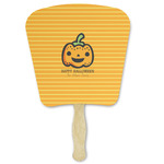 Halloween Pumpkin Paper Fan (Personalized)
