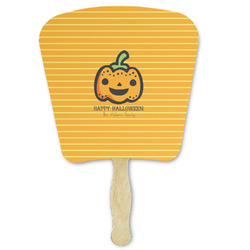 Halloween Pumpkin Paper Fan (Personalized)