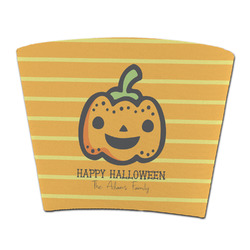 Halloween Pumpkin Party Cup Sleeve - without bottom (Personalized)