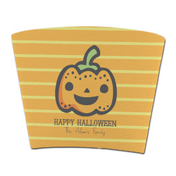 Halloween Pumpkin Party Cup Sleeve - without bottom (Personalized)